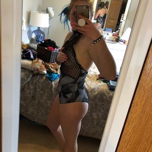 iheartraves mesh body suit